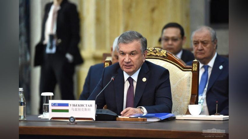 'Шавкат Мирзиёев ШҲТ саммитида иштирок этади'ning rasmi