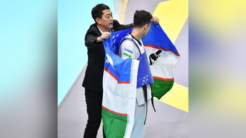 'Pavel Xan O`zbekiston Taekvondo WT Assosiasiyasi rais o`rinbosari lavozimiga tayinlandi'ning rasmi