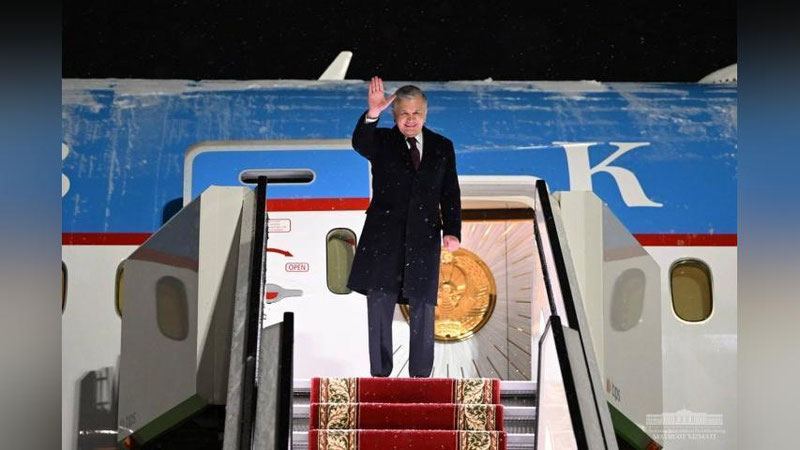 'Shavkat Mirziyoevning Rossiyaga tashrifi yakunlandi'ning rasmi
