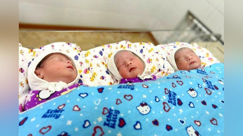 'Yangi yilning ilk daqiqalarida Surxondaryoda uch egizak dunyoga keldi'ning rasmi
