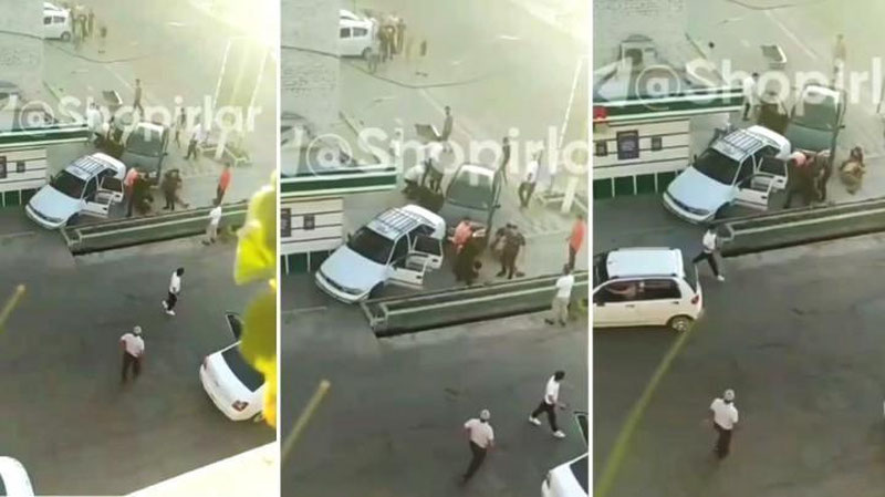 'G`azalkent shahrida qotillikda gumonlanayotgan jinoiy guruh qo`lga olindi (video)'ning rasmi