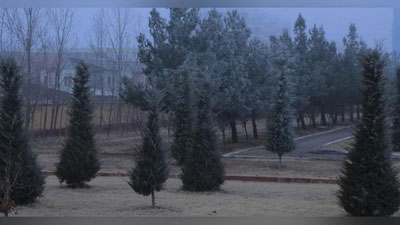 'Bugun O`zbekistonda xarorat pasayib, ayrim hududlarda yomg`ir va qor yog`adi'ning rasmi