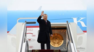 'Shavkat Mirziyoev amaliy tashrif bilan Saudiya Arabistoniga boradi'ning rasmi