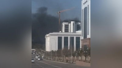 'Toshkentdagi “Poytaxt” biznes-markazida katta yong`in chiqdi'ning rasmi