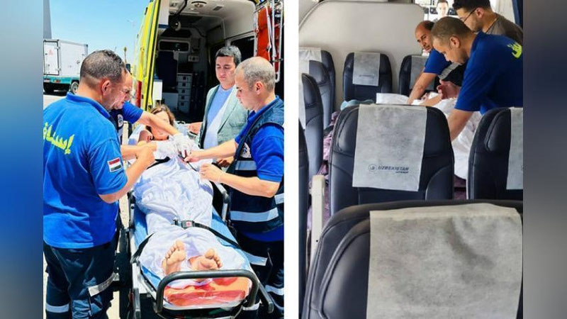 'Misrda YTHga uchragan o`zbekistonlik ayol vataniga qaytarildi'ning rasmi