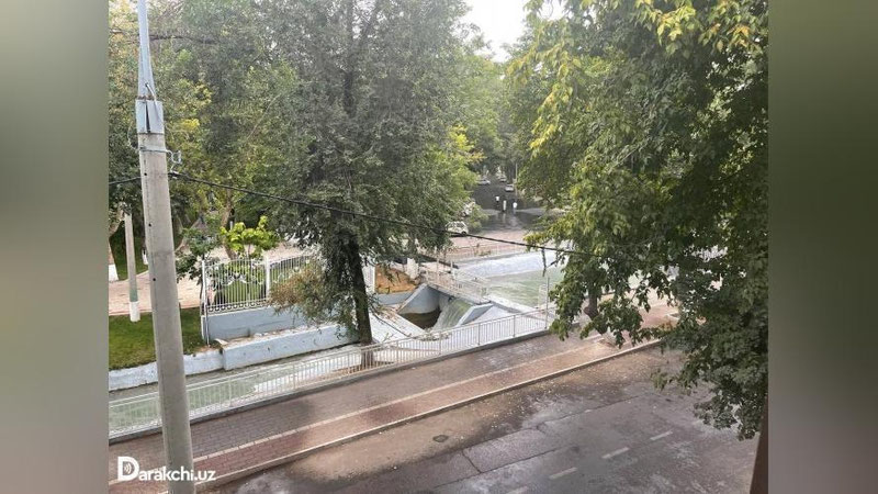 'Ertaga yomg`ir yog`ishi mumkin bo`lgan hududlarni ma`lum qildi'ning rasmi