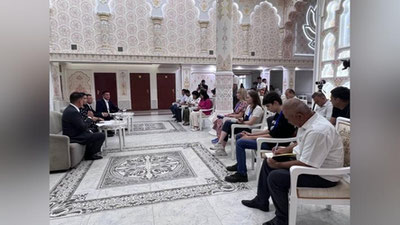 'Qashqadaryoda “Yoshlar turizmi” xalqaro II qurultoyi boshlandi'ning rasmi