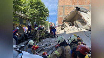 'Turkiyada turar joy binosi qulab tushdi (video) 'ning rasmi