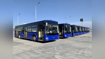'JV MAN Auto-Uzbekistan Toshkent xalqaro aeroporti uchun yangi avtobuslarni topshirdi'ning rasmi