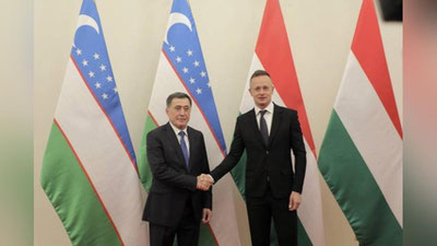 Изрображение 'Главы МИД Узбекистана и Венгрии провели переговоры в Будапеште'