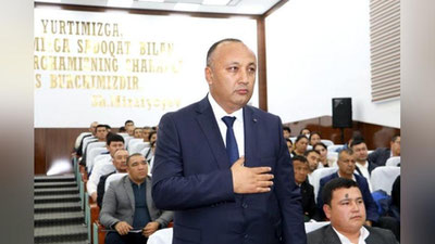 'Nishon tumaniga yangi hokim tayinlandi. U avval vazir o`rinbosari bo`lgan'ning rasmi