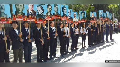 'Qozog`iston va Qirg`izistonda “O`lmas polk" yurishini o`tkazish taqiqlandi'ning rasmi