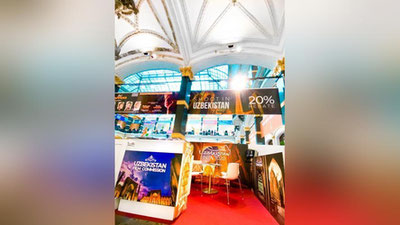 Изрображение 'Национальный павильон Узбекистана открылся на «European Film Market» в рамках Berlinale'