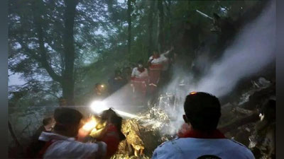 'Eron prezidenti vertolyoti bortida bo`lganlarning barchasi halok bo`lgan deb hisoblanmoqda'ning rasmi