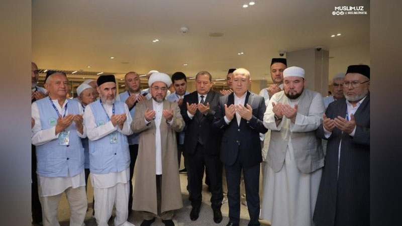 '“Haj – 2024” mavsumining ilk ziyoratchilari Saudiya Arabistoniga jo`nab ketdi'ning rasmi