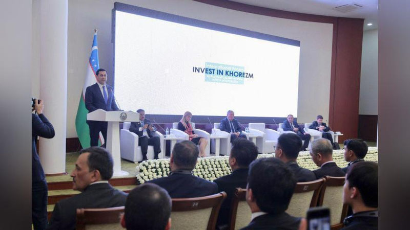'“Invest in Khorezm” халқаро инвестицион форуми бошланди'ning rasmi