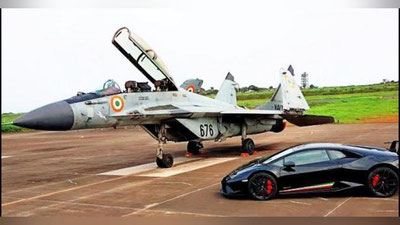 'MiG-29 va Lamborghini Huracan o`rtasida poyga bo`lib o`tdi (Video)'ning rasmi
