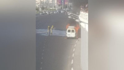 Изрображение 'В Шайхантаурском районе сгорела "Газель" (фото)'