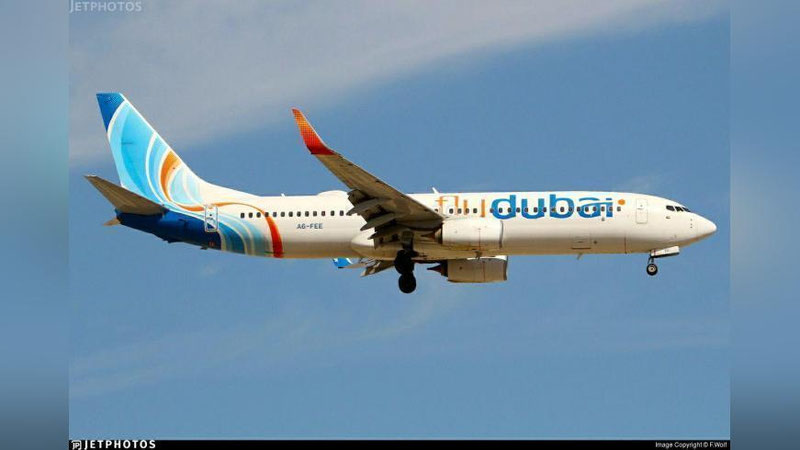 Изрображение 'Самолет Flydubai вернулся в аэропорт Ташкента из-за неисправности'