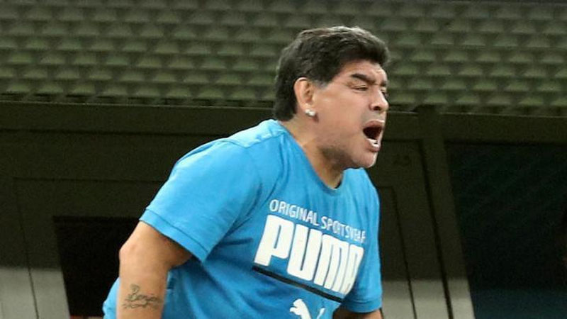 'Maradona Argentinaning eng ashaddiy giyohvandlarini sanab o`tdi 'ning rasmi