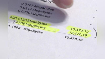 'Yarim soat internetdan foydalangan amerikalik bola 13 ming dollar qarz bo`ldi'ning rasmi