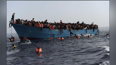 'Ispaniya sohillarida muhojirlar qutqarib qolindi'ning rasmi