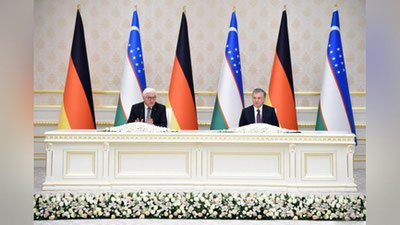 'Prezidentlar muzokaralar natijalaridan mamnunligini bildirdi'ning rasmi