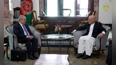 'Abdulaziz Komilov Afg`oniston rahbariyati bilan muzokaralar o`tkazdi'ning rasmi