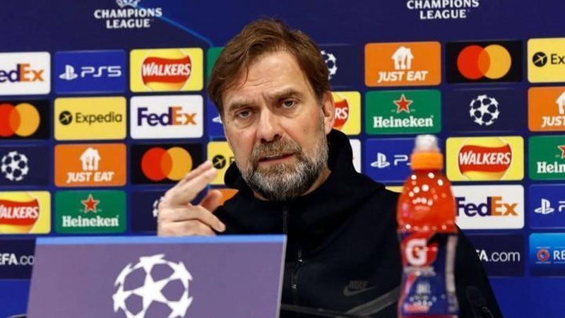 'Yurgen Klopp: Maqsadimiz — EChL g`olibligini qo`lga kiritish'ning rasmi