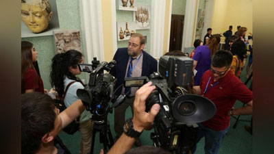 'РОССИЯ МИЛЛИЙ КУТУБХОНАСИ ЛОЙИҲАГА ЎЗИГА ХОС ҲИССА ҚЎШИШ ИСТАГИДА'ning rasmi