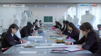 Изрображение 'Факультет Парижской международной академии моды открылся в ташкентском вузе (видео)'