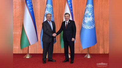'O`zbekiston va BMT keng ko`lamli hamkorlikni yanada kengaytiradi'ning rasmi