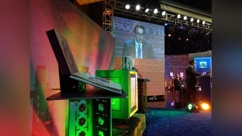 'ROSSIYaNING "KULTURA"  TELEKANALI NODIR QO`LYoZMALAR HAQIDA'ning rasmi