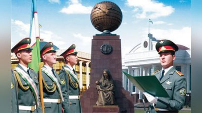 'Bayram arafasida huquqni muhofaza qilish organlari xodimlari va harbiy xizmatchilardan bir guruhi mukofotlandi'ning rasmi