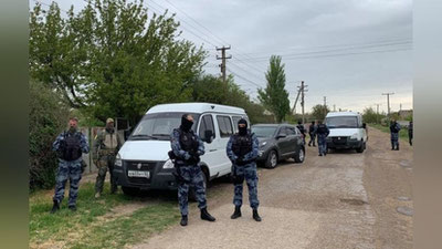 'O`zbekistonlik siyosiy qochoqni Qrimda qo`lga olish operasiyasi chog`ida otib o`ldirildi'ning rasmi