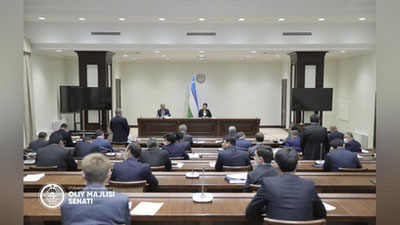 Изрображение 'Завтра открывается 20-е пленарное заседание Сената Олий Мажлиса'