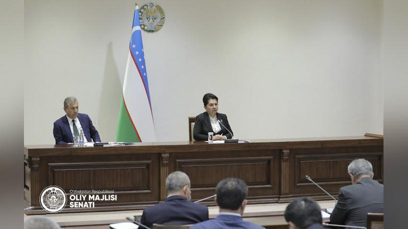 'Сенатнинг 21-ялпи мажлиси 20 октябрь кунига белгиланди. Унда қандай масалалар кўрилади?'ning rasmi