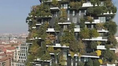 'Milanda o`ziga xos ko`kalamzor turar joy binosi barpo etildi 'ning rasmi