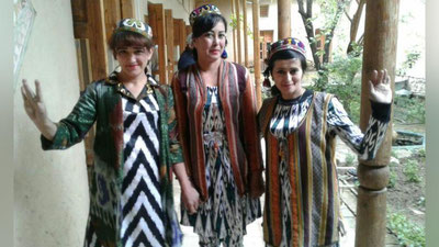 'Surxon qizlari to`qigan matolar dunyoga chiqmoqda'ning rasmi