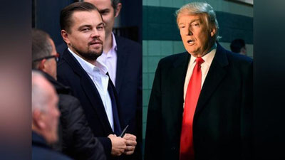 'Leonardo Di Kaprio Donald Trampni tanqid qilib chiqdi'ning rasmi