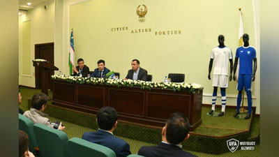 Изрображение 'ФОТО: НОВАЯ ФОРМА НАЦИОНАЛЬНОЙ СБОРНОЙ УЗБЕКИСТАНА'