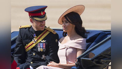 'Shahzoda Garri va Megan Markl ota-ona bo`lishdi 'ning rasmi