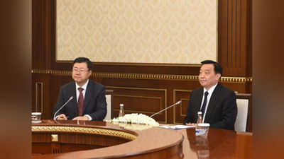 Изрображение 'ШАВКАТ МИРЗИЁЕВ ПРИНЯЛ КИТАЙСКУЮ ДЕЛЕГАЦИЮ'