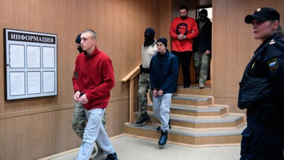 'Rossiya ukrainalik harbiy dengizchilarga nisbatan qamoq jazosi muddatini uzaytirdi 'ning rasmi