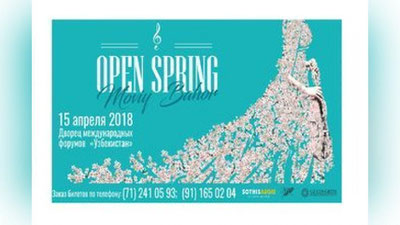 'Тошкентда “Open Spring – Moviybahor” мусиқий байрами бўлиб ўтади'ning rasmi