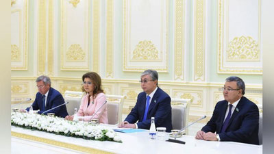 '​PREZIDENT ShAVKAT MIRZIYoEV QOZOG`ISTON PARLAMENTI SENATI RAISI KASIM-JOMART TOKAEVNI QABUL QILDI'ning rasmi