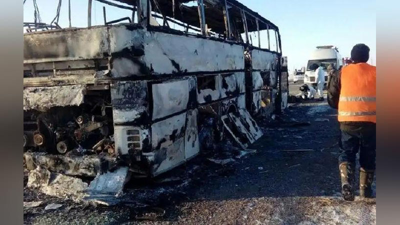 'Автобусда ёниб кетганларнинг ўлими бўйича тиббий экспертиза хулосаси берилди'ning rasmi