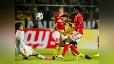 'EChL. “Borussiya D” o`z maydonida “Benfika”ni engdi va chorak finalga chiqdi'ning rasmi