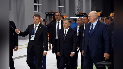 '«Amkodor-Agrotexmash» qo`shma korxonasi rasman ochildi'ning rasmi