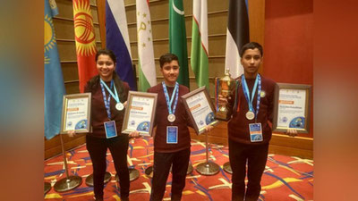 'O`zbekistonlik yoshlar Boku shahrida o`tkazilgan olimpiadada ikkinchi o`rinni egallashdi'ning rasmi